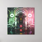 ロボット1キャンバス印刷 キャンバスプリント (正面)