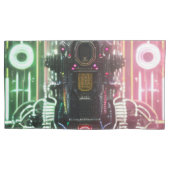 ロボット1キング枕ケース2面ペア 枕カバー (正面左)