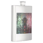 ロボット1ステンレス鋼フラスコ フラスク (右)