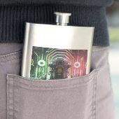 ロボット1ステンレス鋼フラスコ フラスク (インサイチュ)