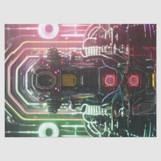 ロボット1ティッシュペーパー 薄葉紙 (正面)