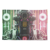 ロボット1標準枕ケース2面ペア 枕カバー (裏面-左)