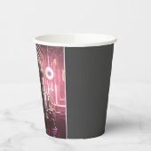 ロボット1紙カップ 紙コップ (左)