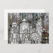 ロボット11 ポストカード (正面/裏面)