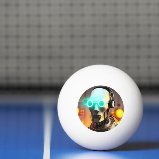 ロボット2の3つ星ピンポンボール 卓球ボール (ネット)