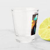 ロボット2ショットガラス ショットグラス (左)