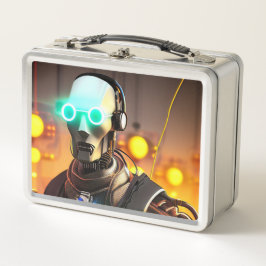 ロボット2ステンレス弁当箱 メタルランチボックス