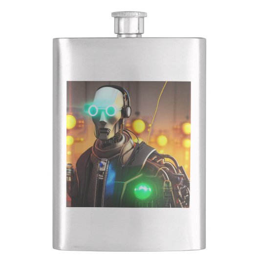 ロボット2ステンレス鋼フラスコ フラスク (正面)