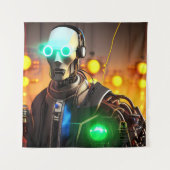 ロボット2タペストリー タペストリー (正面)