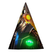 ロボット2パーティー帽子 パーティーハット (正面)