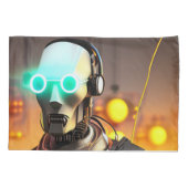 ロボット2標準の枕カバー2面 枕カバー (裏面)