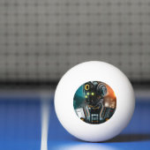 ロボット3の1つ星ピンポンボール 卓球ボール (ネット)