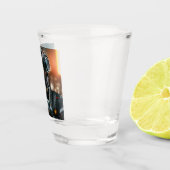 ロボット3ショットガラス ショットグラス (右)