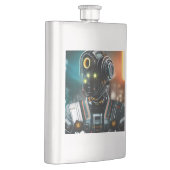 ロボット3ステンレススチール製フラスコ フラスク (右)