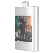 ロボット3ステンレススチール製フラスコ フラスク (左)