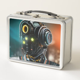 ロボット3ステンレス弁当箱 メタルランチボックス