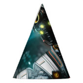 ロボット3パーティー帽子 パーティーハット (左)