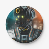 ロボット3紙プレート ペーパープレート (正面)