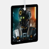 ロボット3角形金属オーナメント メタルオーナメント (正面右)