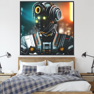 ロボット3 キャンバスプリント