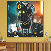 ロボット3 キャンバスプリント (インサイチュ (リビング))