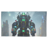 ロボット4キング枕ケース2面ペア 枕カバー (正面左)