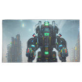 ロボット4キング枕ケース2面ペア 枕カバー (正面右)