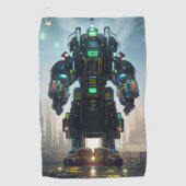 ロボット4ゴルフタオル ゴルフタオル (正面)