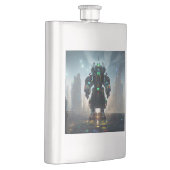 ロボット4ステンレススチール製フラスコ フラスク (右)