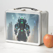 ロボット4ステンレス弁当箱 メタルランチボックス (インサイチュ)