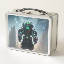 ロボット4ステンレス弁当箱 メタルランチボックス