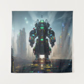 ロボット4タペストリー タペストリー (正面)