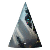 ロボット4パーティー帽子 パーティーハット (左)