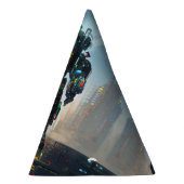 ロボット4パーティー帽子 パーティーハット (右)