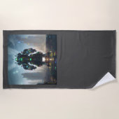 ロボット4ビーチタオル ビーチタオル (正面)