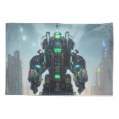 ロボット4標準枕ケース2面ペア 枕カバー (裏面-左)