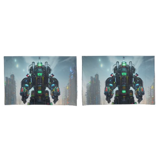 ロボット4標準枕ケース2面ペア 枕カバー (フロントセット)