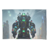 ロボット4標準枕ケース2面ペア 枕カバー (正面左)