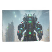 ロボット4標準枕ケース2面ペア 枕カバー (正面右)