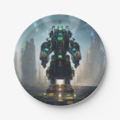 ロボット4紙プレート ペーパープレート (正面)