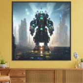 ロボット4 キャンバスプリント (インサイチュ (リビング))