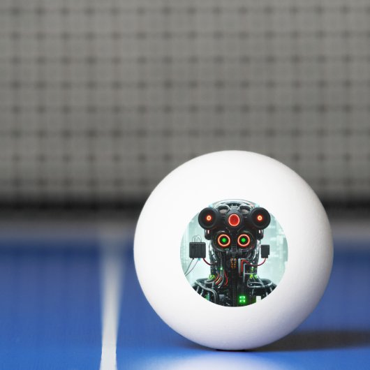 ロボット5の3つ星ピンポンボール 卓球ボール (ネット)