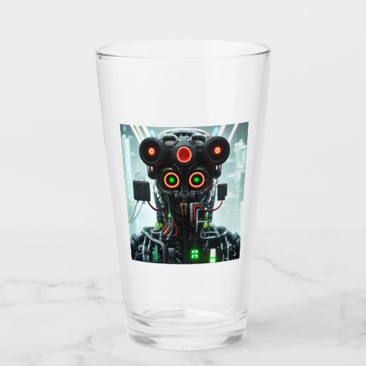 ロボット5ガラスタンブラー タンブラーグラス (正面)