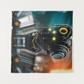 ロボット5タペストリー タペストリー (正面(横))