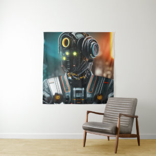 ロボット5タペストリー タペストリー