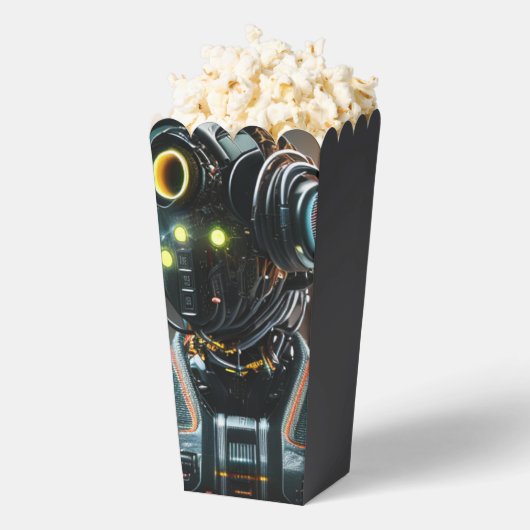 ロボット5ポップコーン箱 フェイバーボックス (はじけた状態)