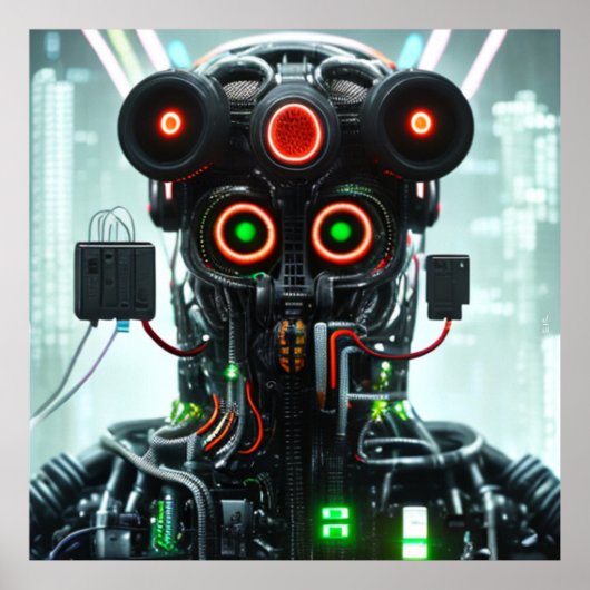 ロボット5マットポスター ポスター (正面)