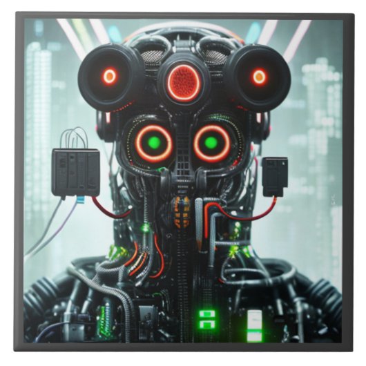 ロボット5大セラミックタイル タイル (正面)