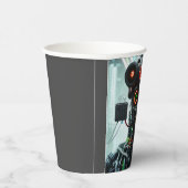 ロボット5紙カップ 紙コップ (右)