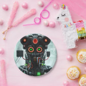ロボット5紙プレート ペーパープレート (パーティー)
